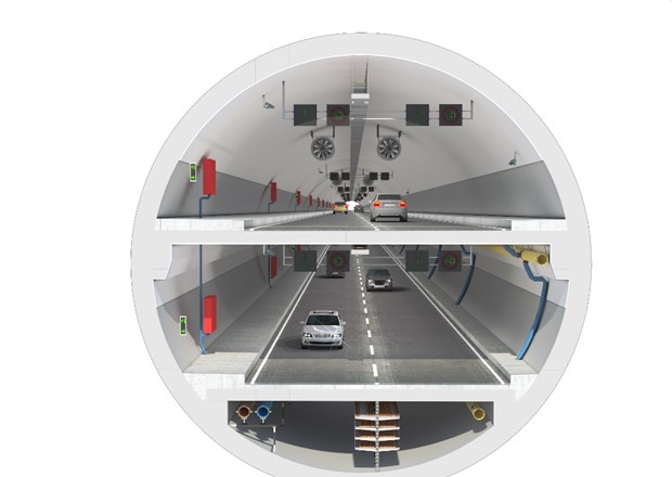 В Турции открыли автомобильный тоннель под проливом Босфор