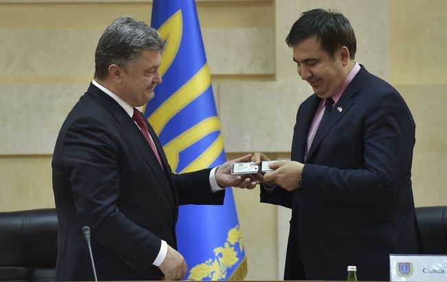 Саакашвили вернулся в Украину