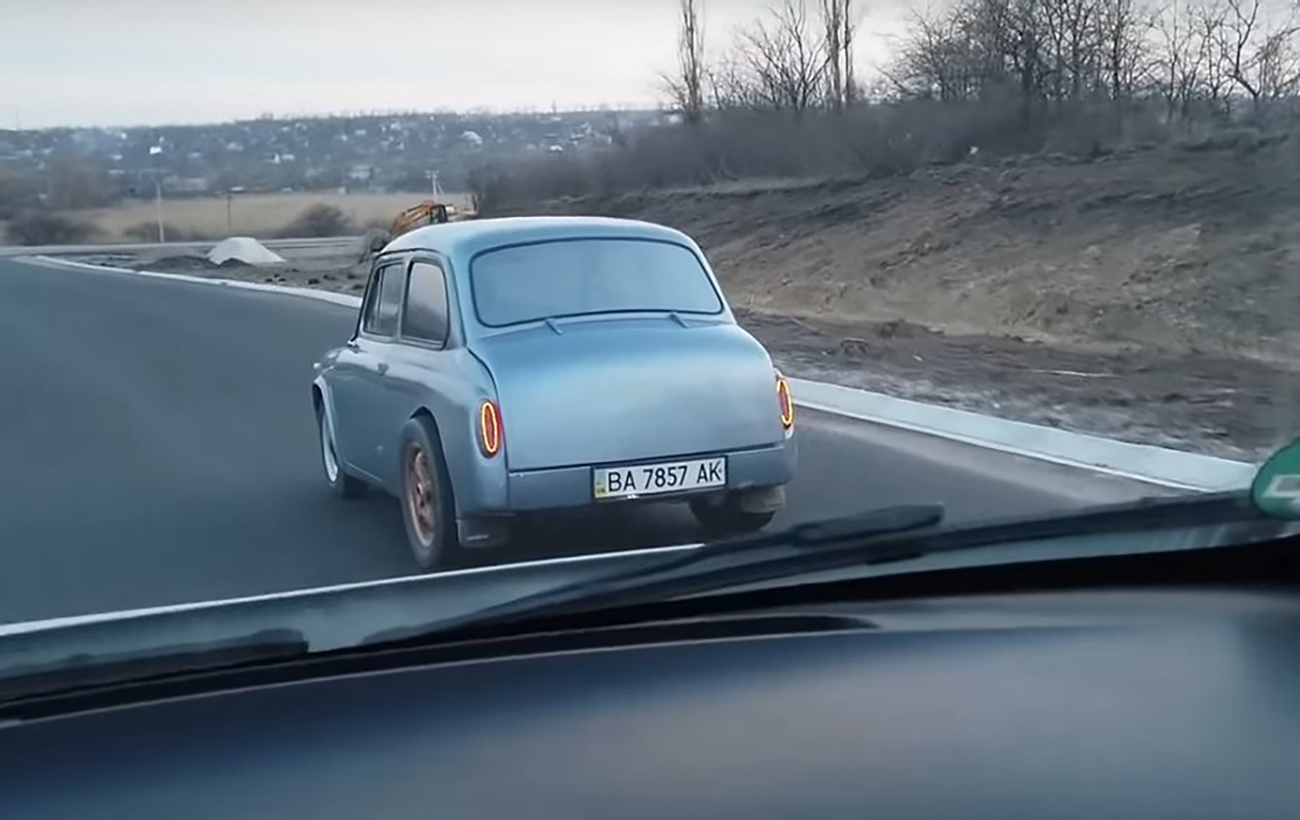 Как тебе такое Илон Маск? Украинец создал электрический "Запорожец"