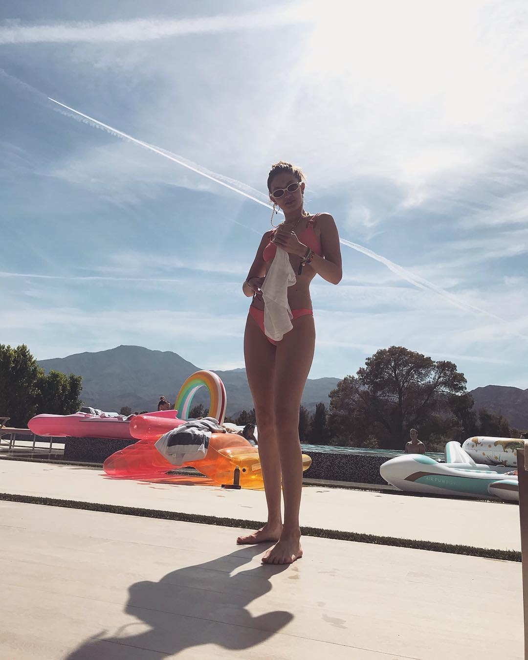 Джиджи Хадид в купальнике