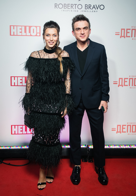 Стильная пара: Тодоренко и Топалов вышли в свет в total black образах