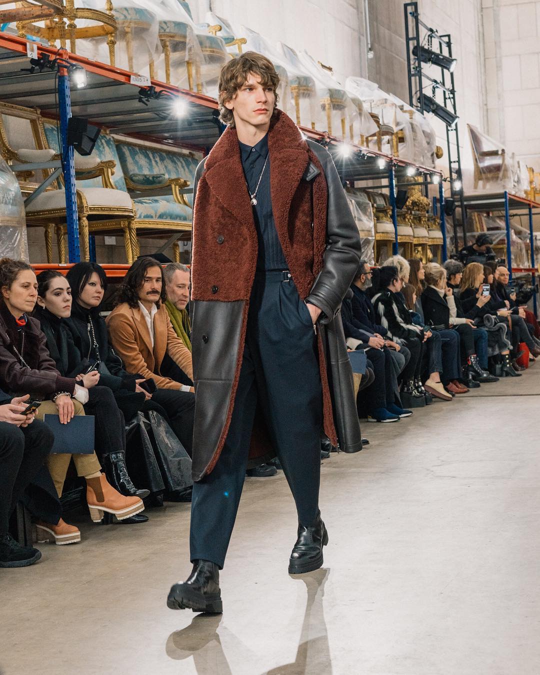 Музейна класика і переосмислення розкоші в чоловічій колекції Hermes FW19/20