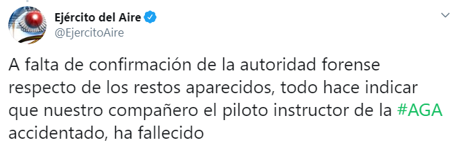 В Испании разбился военный самолет, есть жертва