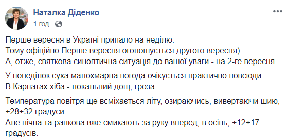 В Україні завтра очікується спека до +32