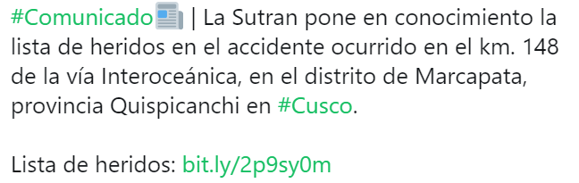 В Перу автобус упал в пропасть, десятки жертв