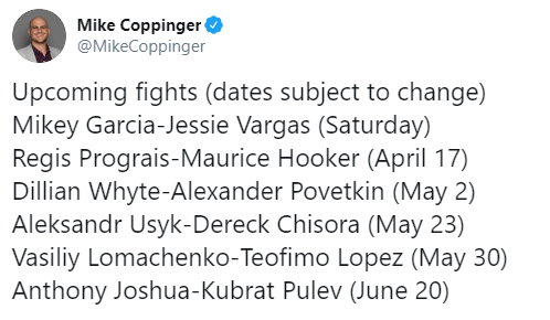 Стало известно, когда состоится бой Усика с Чисорой