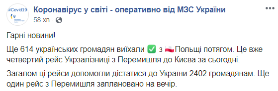 З Польщі повертаються додому ще понад 600 українців, - МЗС