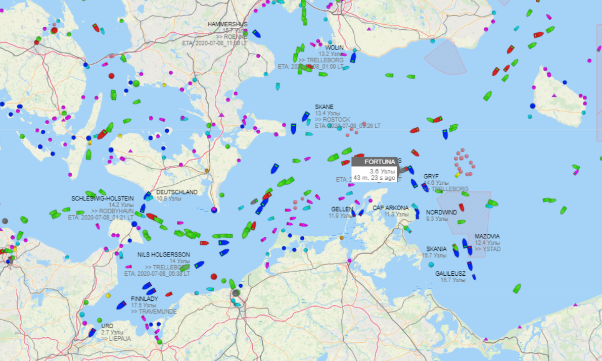 Судно, которое может достроить "Северный поток-2", вышло из порта Германии
