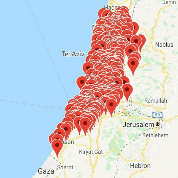 Погибшие и десятки раненых: Тель-Авив обстреляли из Сектора Газа (онлайн)