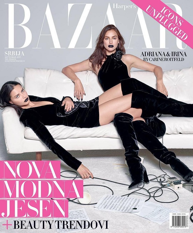 В чем сила, сестра? Ирина Шейк снялась для глянца с Адриной Лимой и поблагодарила за поддержку