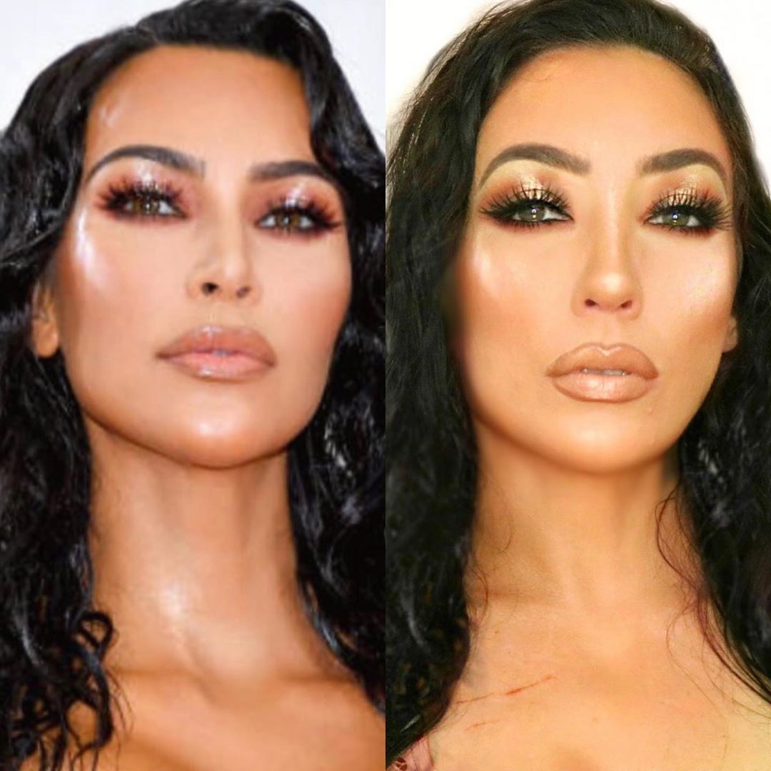 Похожа? Двойник Ким Кардашьян покоряет сеть жаркими фото в откровенных нарядах в духе звезды