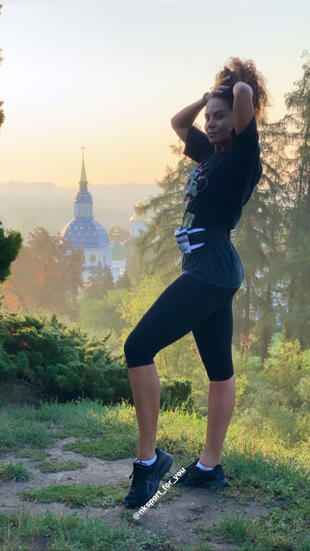 "Який це кайф": Каменських викликала захоплення в мережі ранковою пробіжкою і світанком