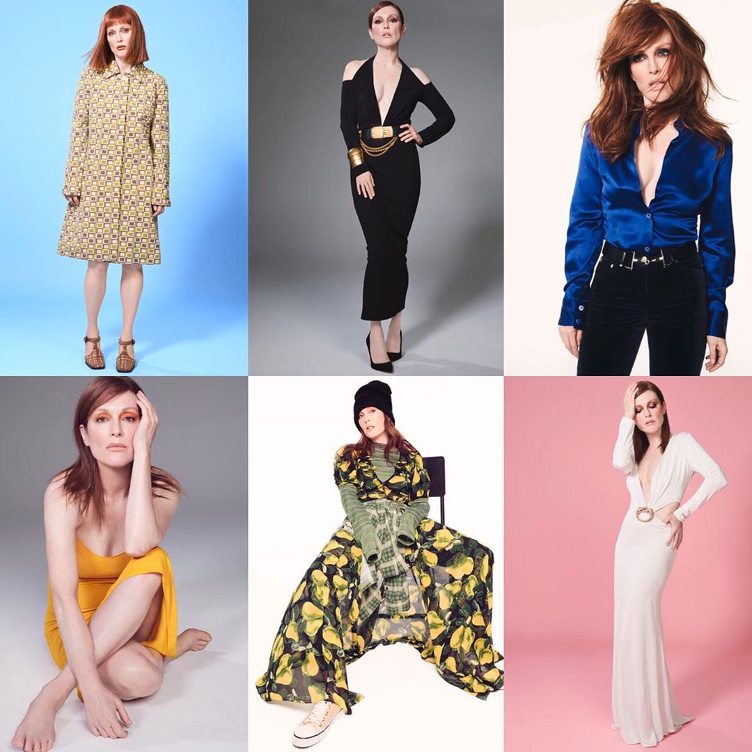 Стройная и стильная: 58-летняя Джулианна Мур блистает на обложке глянца