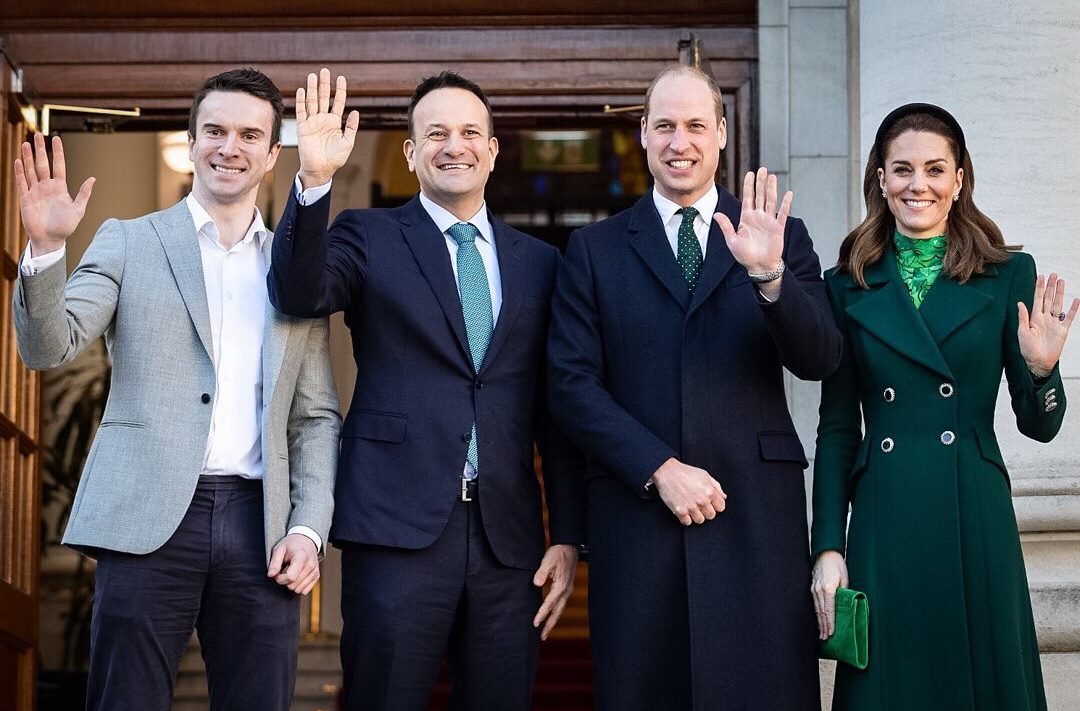 Сукня "Дружини Вампіра": Кейт Міддлтон підкорила Дублін відразу двома total green образами