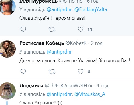 В оккупированном Крыму подняли флаг Украины (яркое видео)