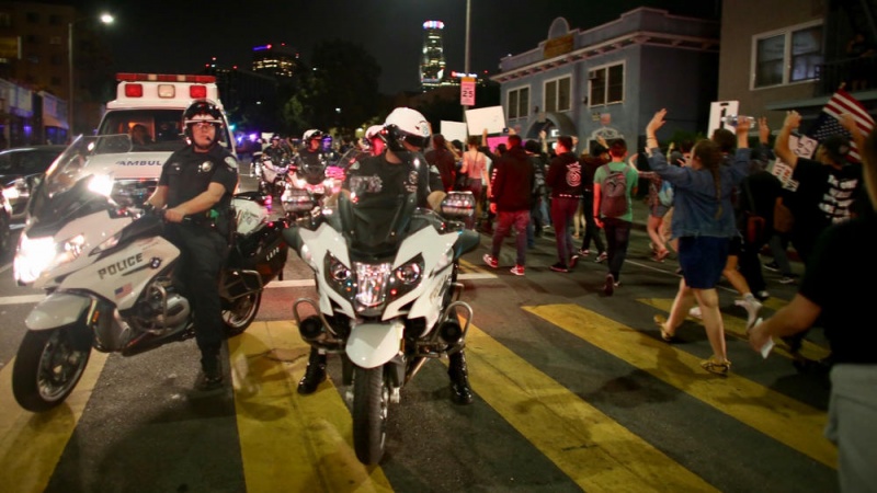 Протесты в США: в Лос-Анджелесе задержали 150 митингующих