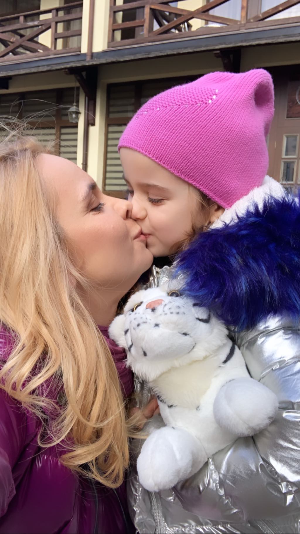 Лилия Ребрик с дочкой Дианой