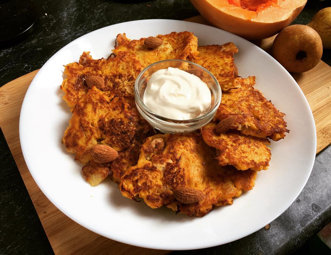 Оладьи из тыквы