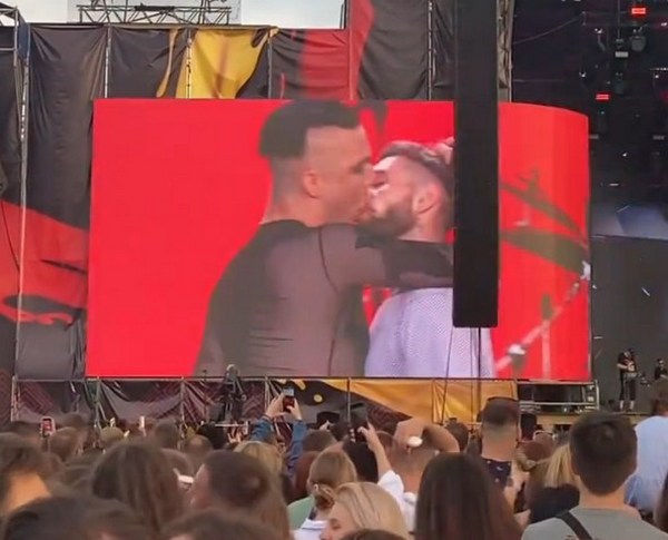 На М1 рассказали, почему вырезали поцелуй MELOVIN с парнем из эфира