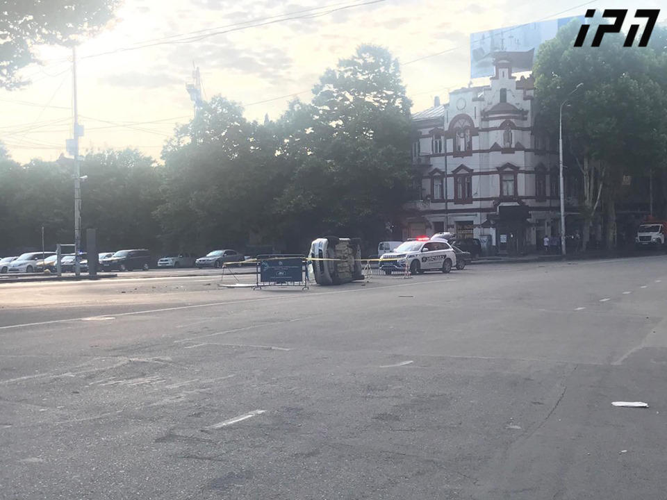 Правоохранители разогнали протесты в Тбилиси