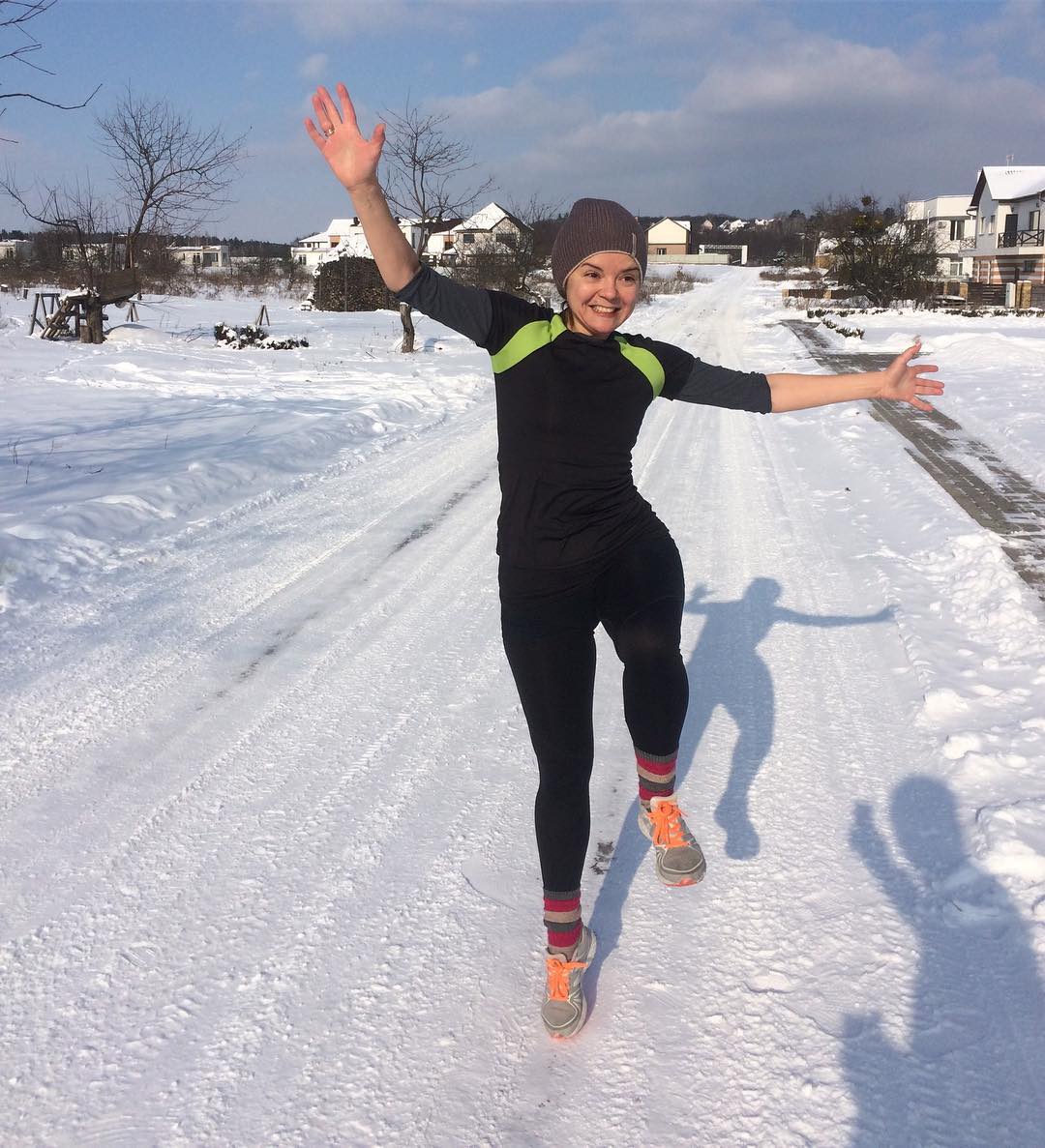 Три причины начать бегать зимой: советы популярной телеведущей