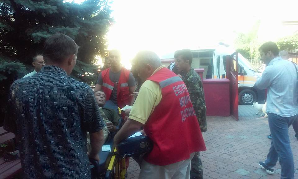 В Мукачево на судебном процессе над бойцами ПС произошли столкновения