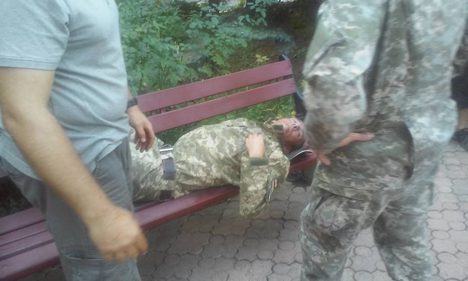 В Мукачево на судебном процессе над бойцами ПС произошли столкновения