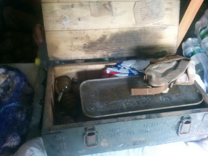 СБУ обнаружила 3 тайника с боеприпасами в зоне АТО