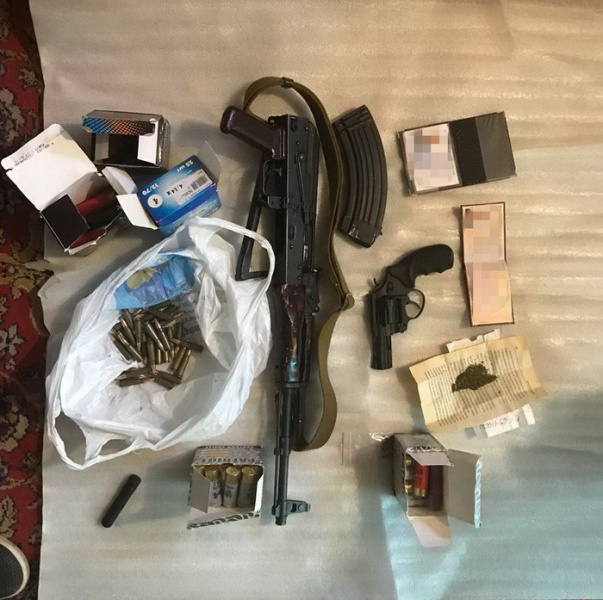 В Херсонской области изъяли оружие и боеприпасы