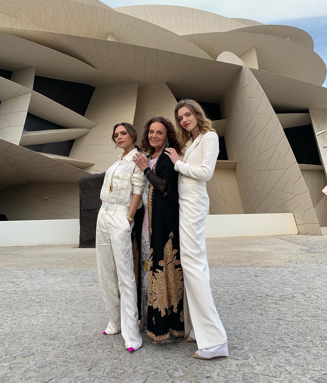 Наталя Водянова та Вікторія Бекхем