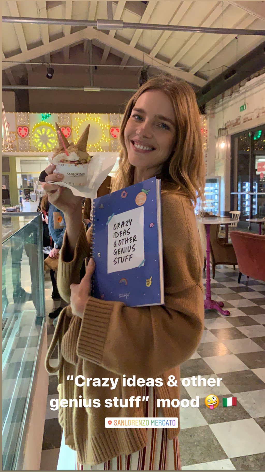 На рынке и с сумочкой Louis Vuitton: Наталья Водянова иронизирует над своим прошлым