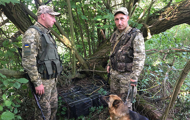 Почти 40 ящиков контрабандных сигарет обнаружено на границе с Польшей и Румынией