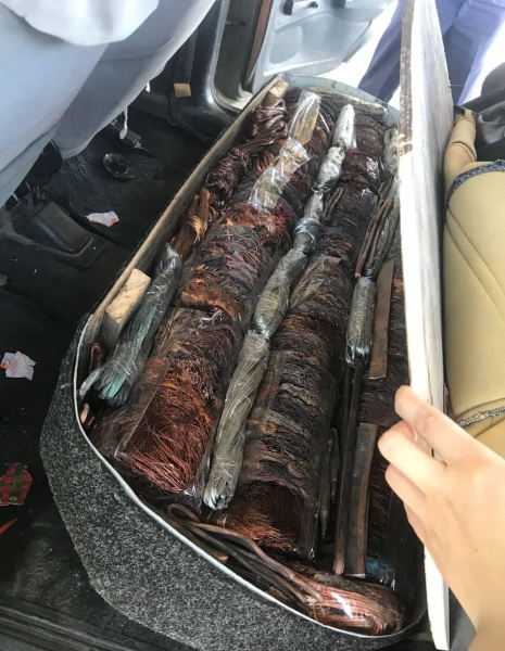 Громадянин Молдови намагався незаконно ввезти до України понад 300 кг міді