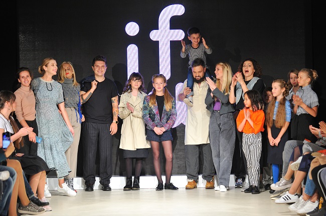 Украинская певица-миллионерша пришла на детскую неделю моды (фото)