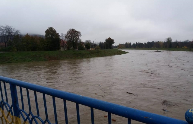 В Закарпатской области фиксируют крупнейший за 10 лет паводок