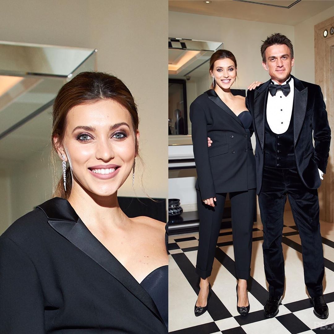 Самая стильная пара: Тодоренко и Топалов сразили наповал total black выходом