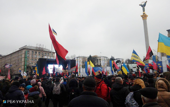 Марш в поддержку Саакашвили: число активистов возросло до 7 тысяч