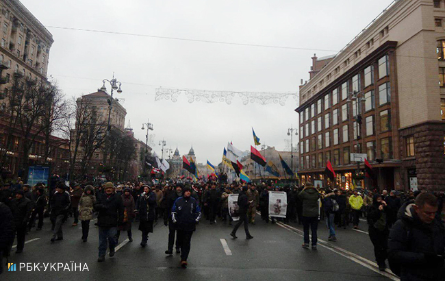 Марш в поддержку Саакашвили: число активистов возросло до 7 тысяч
