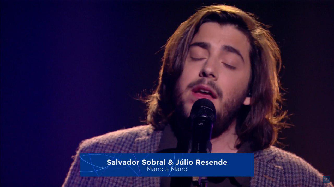 Сальвадор Собрал на сцені Євробачення 2018