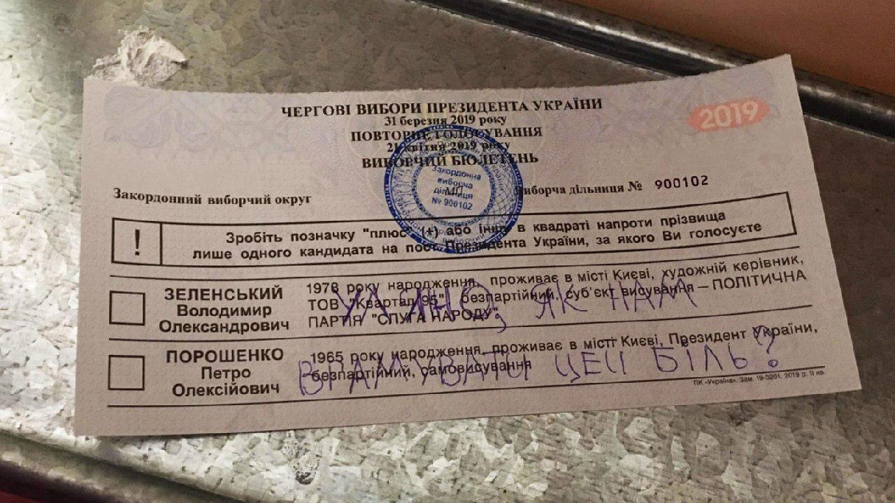 Больно! Какие "послания" украинцы оставляют на бюллетенях (фото)