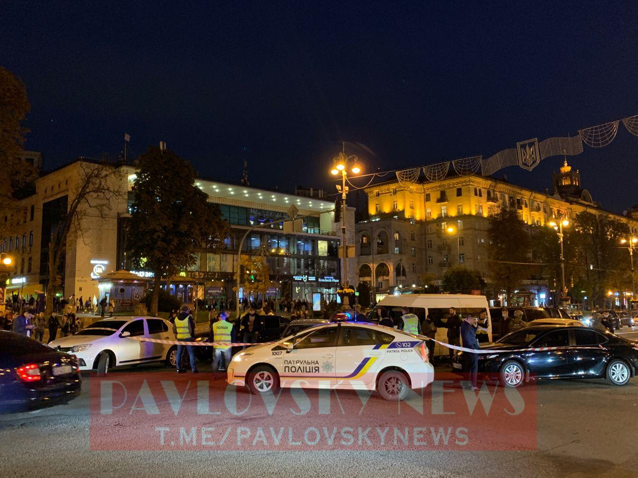 В центре Киева произошла погоня со стрельбой: видео задержания дерзких грабителей