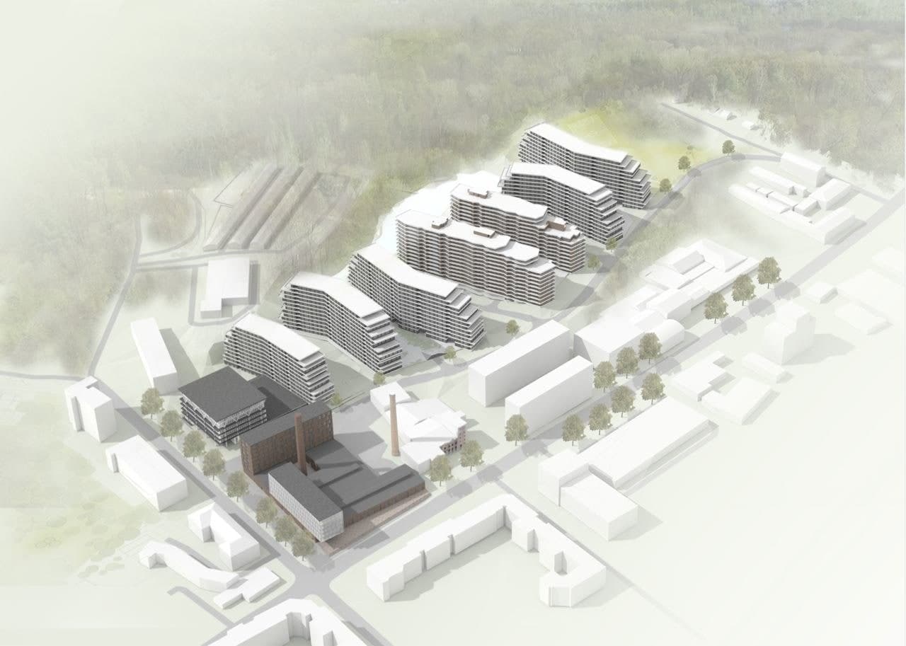 На Подоле проектируют микрорайон "будущего": с бассейном и культурным центром (фото)