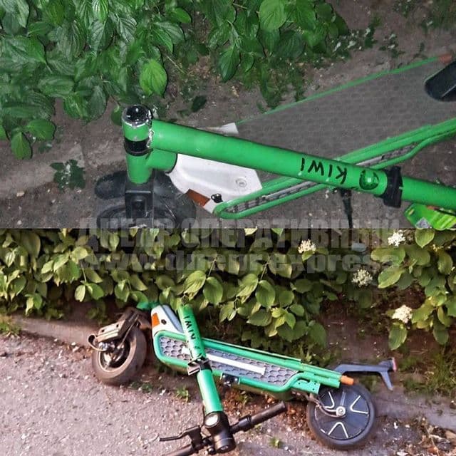 В Украине начали массово уничтожать электросамокаты