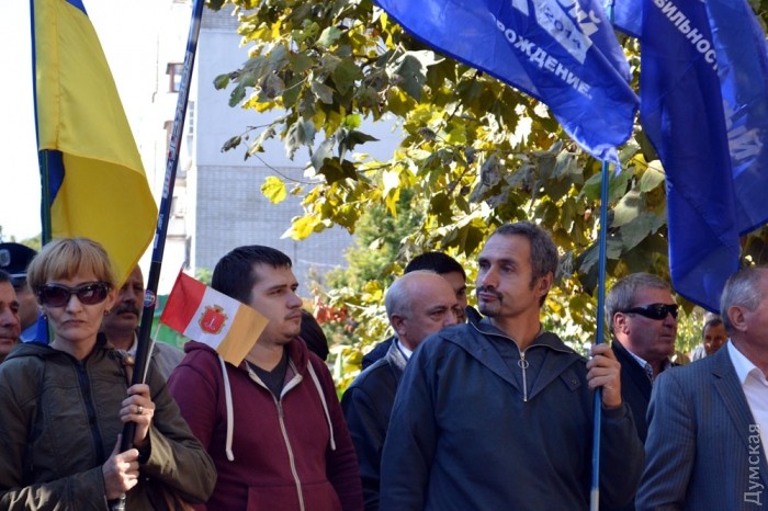 В Одессе под Апелляционным судом произошла потасовка