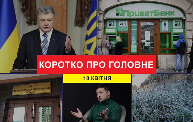 Итоги дня: 18 апреля