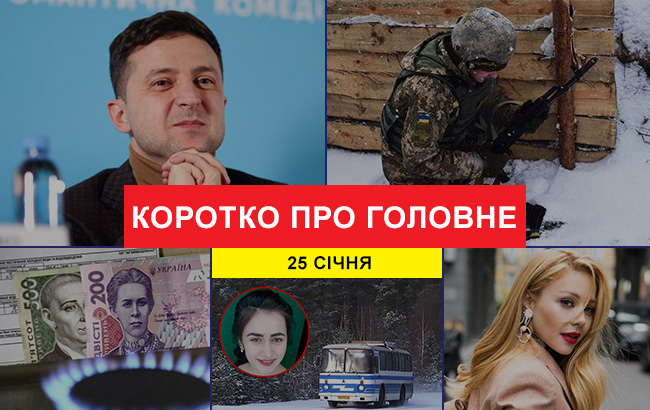 Итоги дня: 25 января