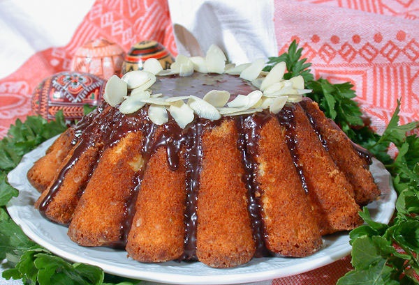 Запеченая творожная пасха 