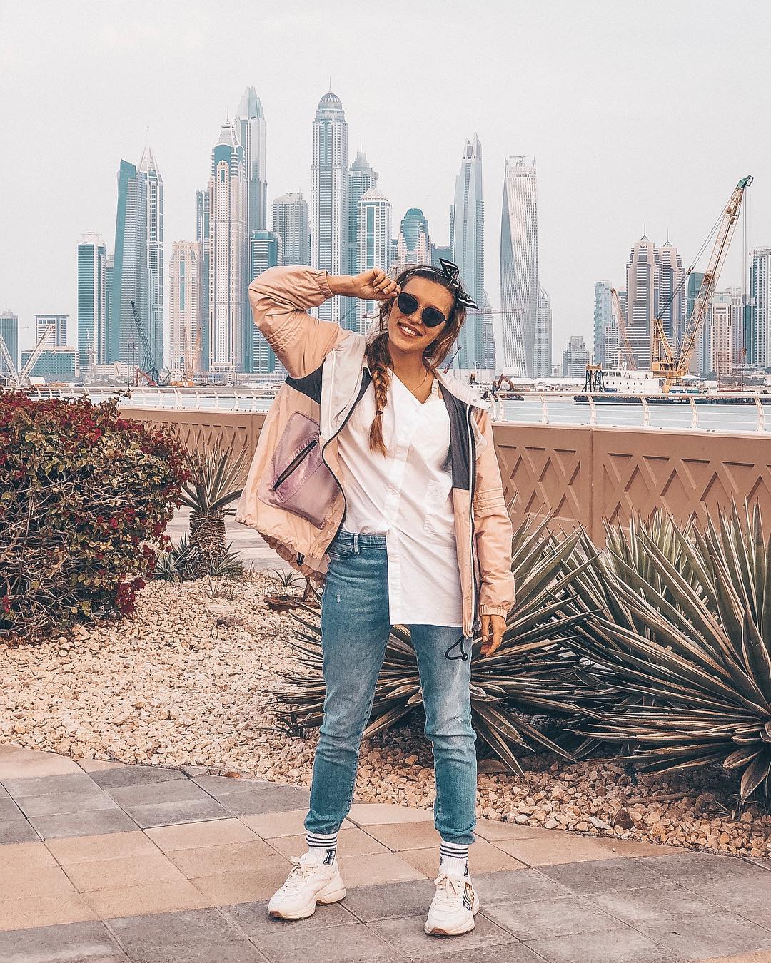 Похудевшая Тодоренко блеснула стильным повседневным образом в Дубае