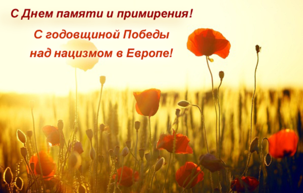 День памяти и примирения 8 мая: поздравления в картинках и стихах