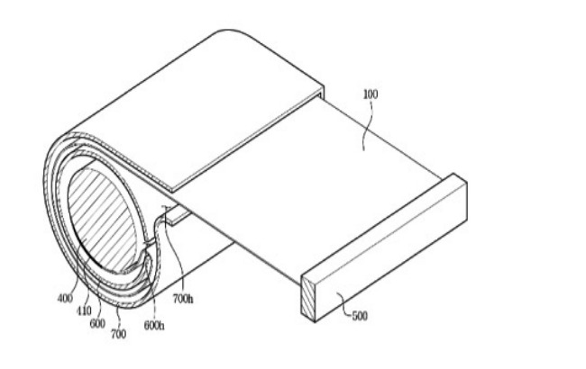 Samsung запатентовал сворачивающийся в рулон телевизор
